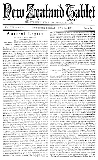 Issue page