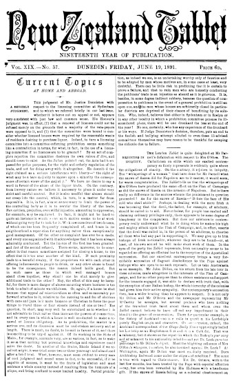 Issue page