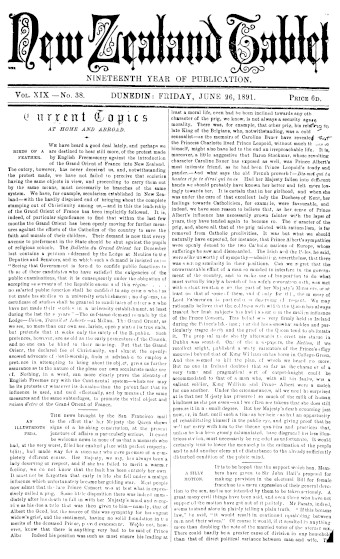 Issue page