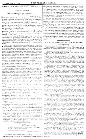 Issue page