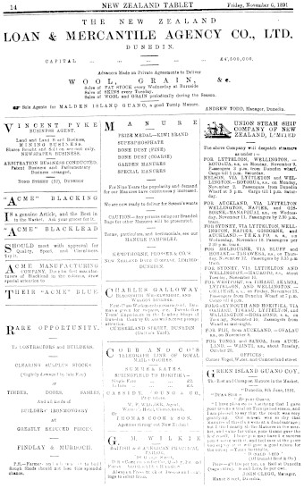 Issue page