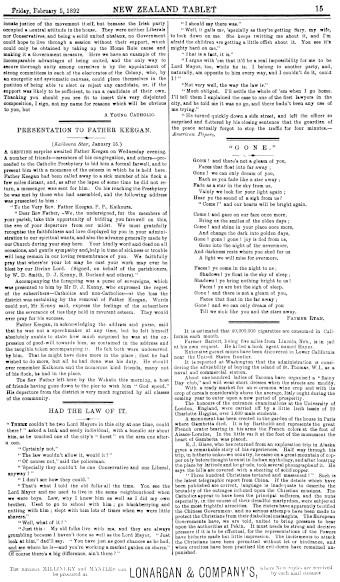 Issue page