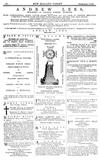 Issue page