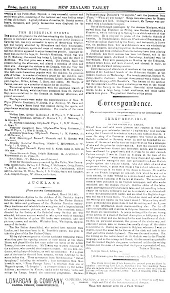 Issue page