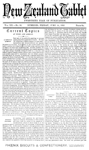 Issue page