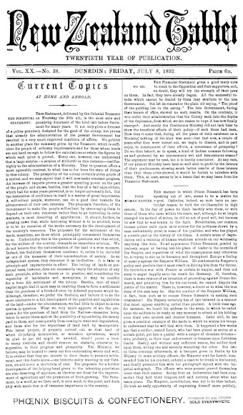 Issue page