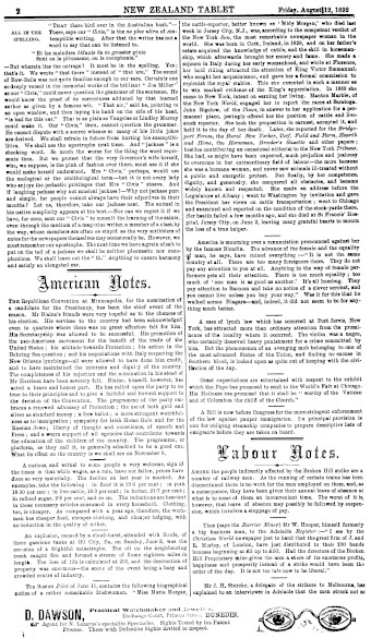 Issue page