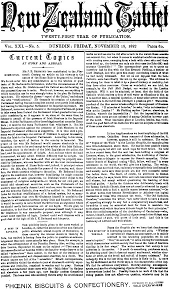 Issue page