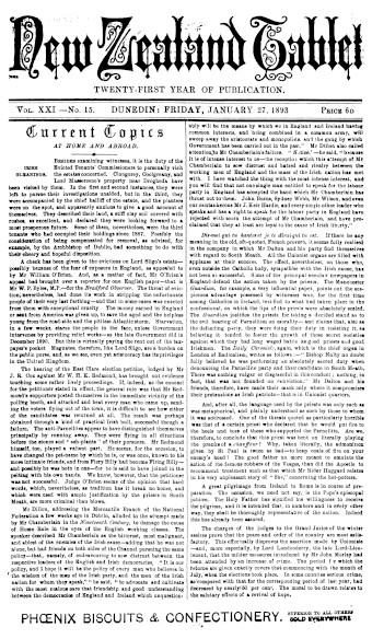 Issue page