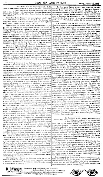 Issue page