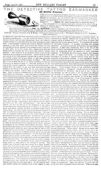 Issue page