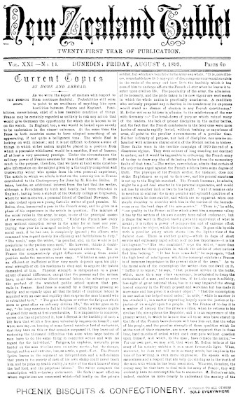 Issue page