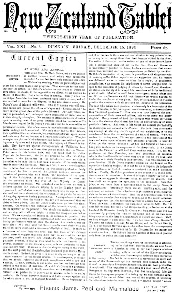 Issue page