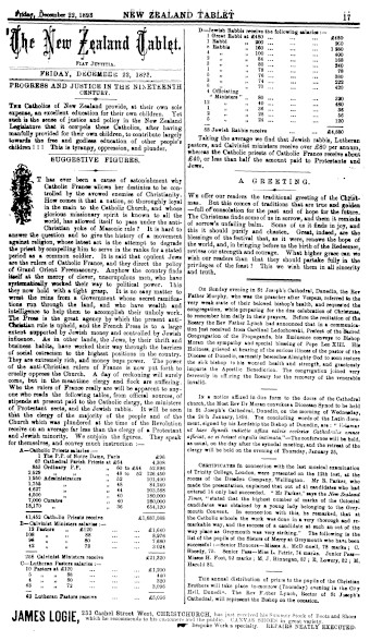 Issue page