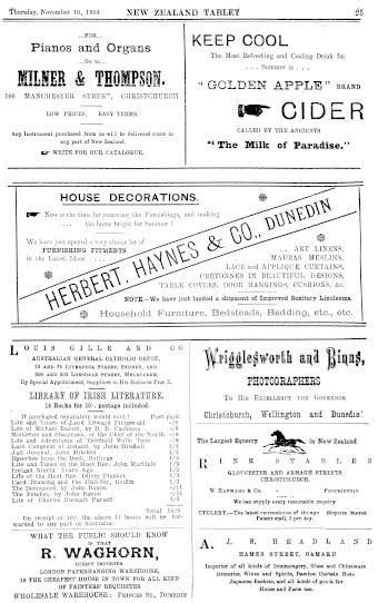 Issue page