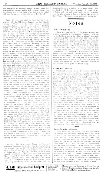 Issue page