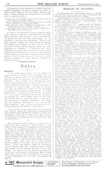 Issue page