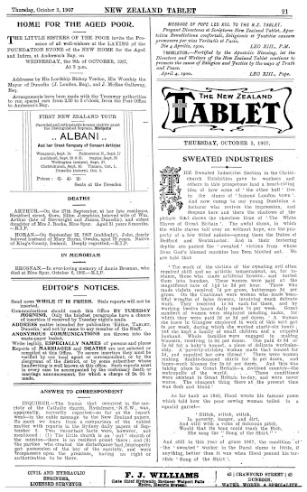 Issue page