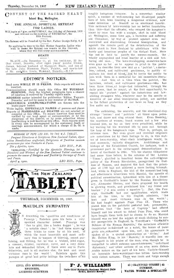 Issue page