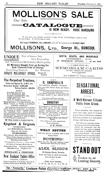 Issue page