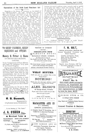 Issue page