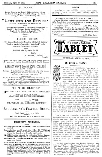 Issue page