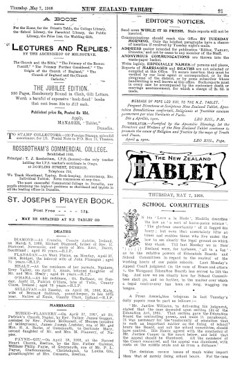 Issue page