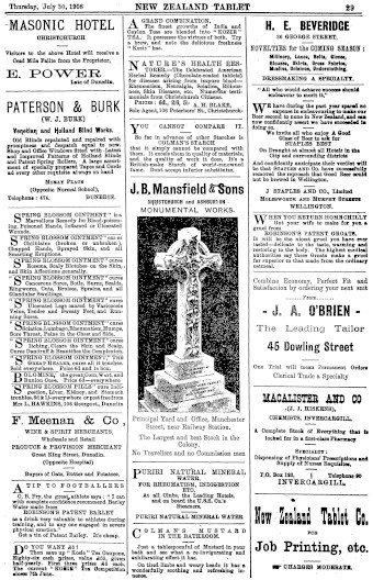 Issue page