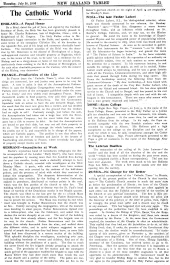 Issue page