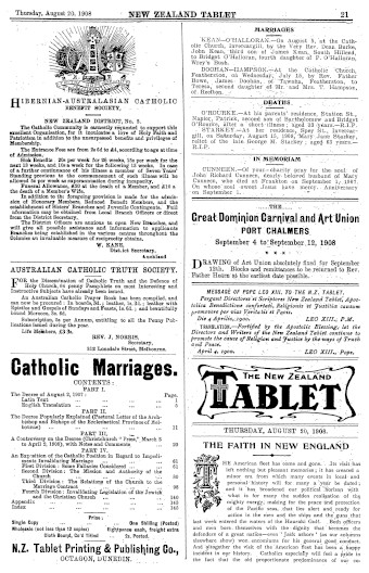 Issue page