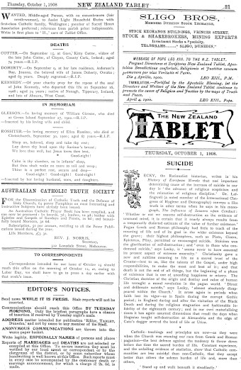 Issue page