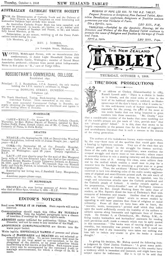 Issue page