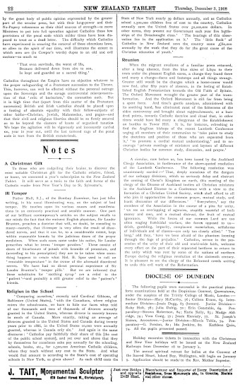 Issue page