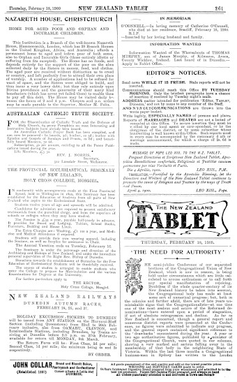 Issue page