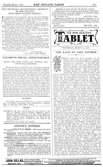 Issue page