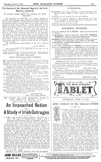 Issue page