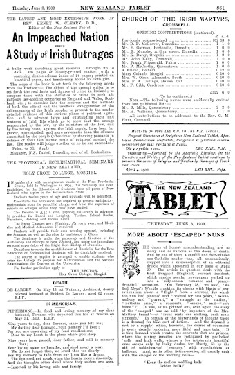 Issue page