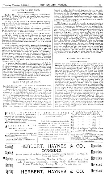 Issue page