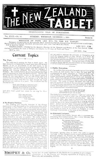 Issue page