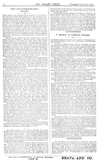 Issue page