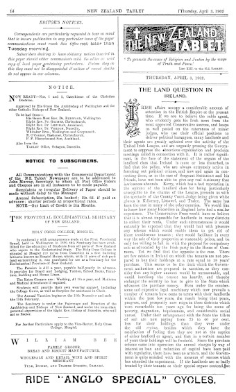 Issue page