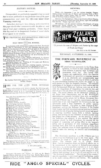 Issue page