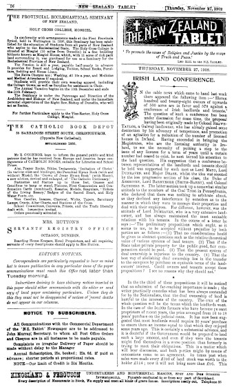 Issue page