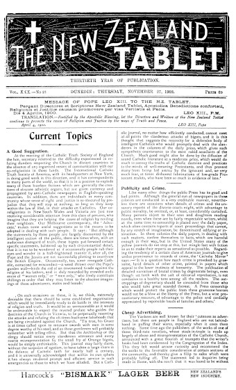 Issue page