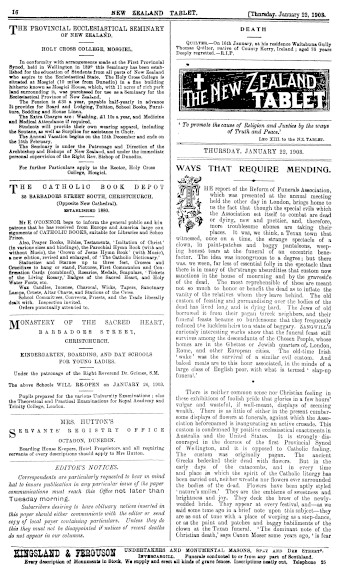 Issue page