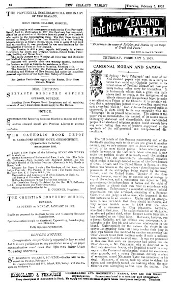 Issue page