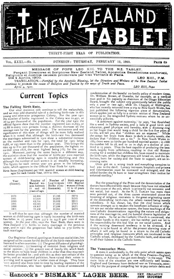 Issue page