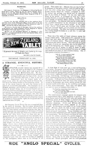 Issue page