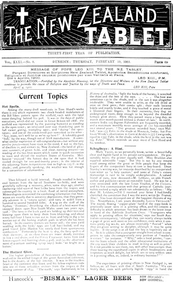 Issue page