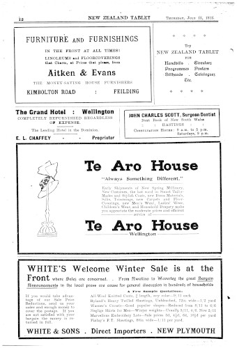 Issue page